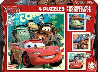 Puzzle Progresivos Cars 2-12-16-20-25