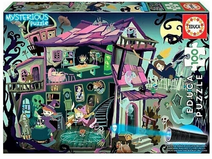 Puzzle Misterio junior - Casa encantada - 100 piezas