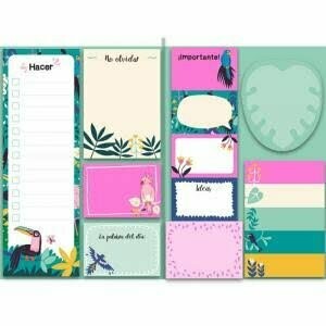 Set de pegatinas decorativas - Notas
