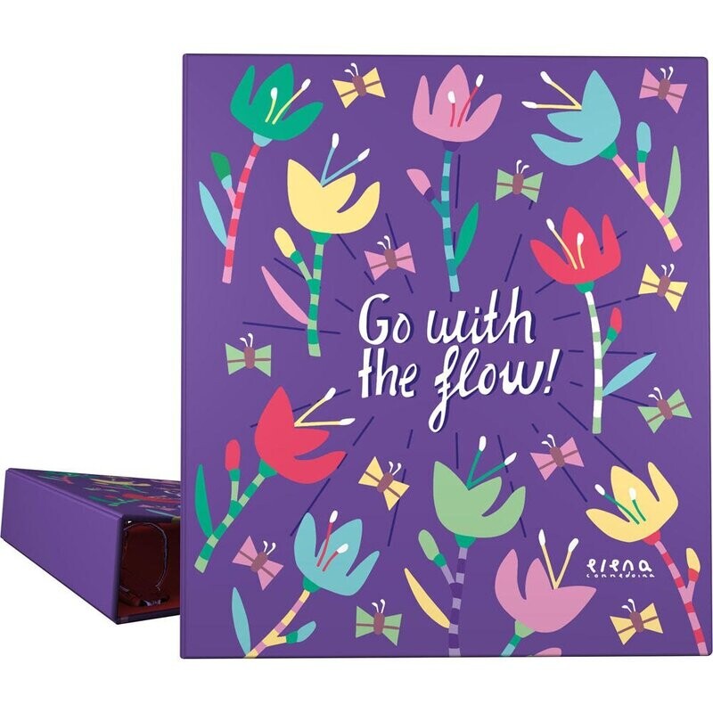 Carpeta Cartón Plastificado - Go with the flow!