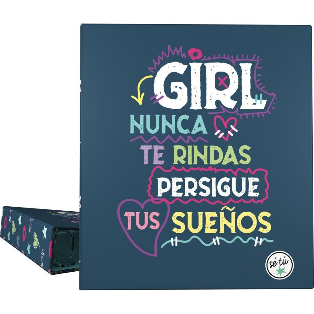 Carpeta Cartón Plastificado - Nunca te rindas