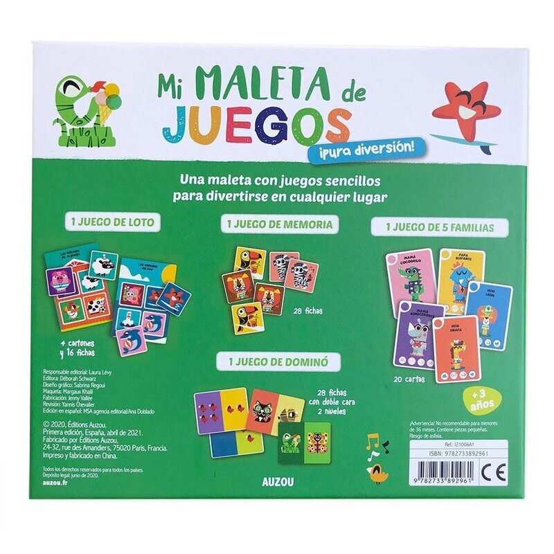 Mi maleta de juegos