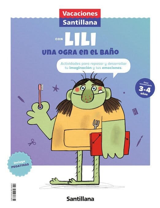 Vacaciones Santillana con Lili - 3/4 años