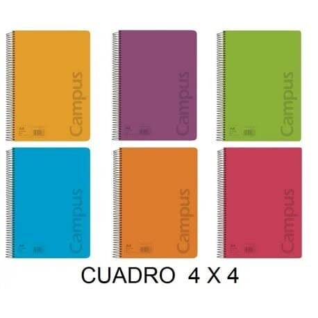Cuardenos CAMPUS - A4 - 4MM