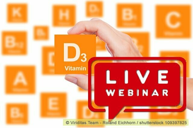 LIVE-Webinar-009:  Vitamin-D ... nicht nur für unseren Knochenaufbau elementar wichtig!