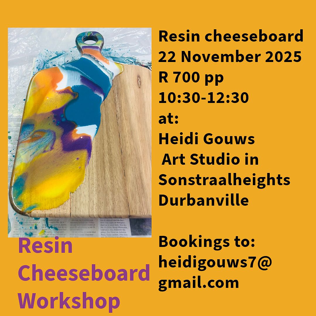RESIN CHEESEBOARD WORKSHOP RESIN CHEESEBOARD WORKSHOP