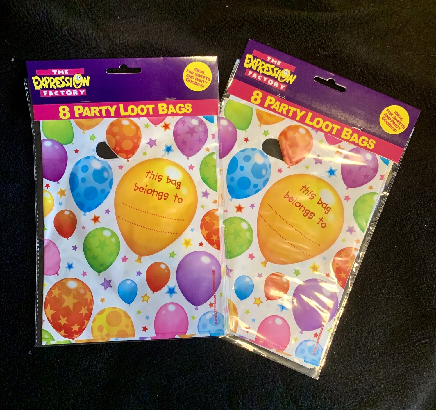 Empty bags (x8)