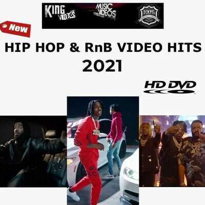 2021 Rap Hip Hop & RnB Music Videos [2 DVD Package]