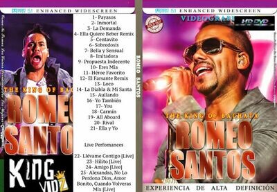 Romeo Santos Music Videos [1 DVD]