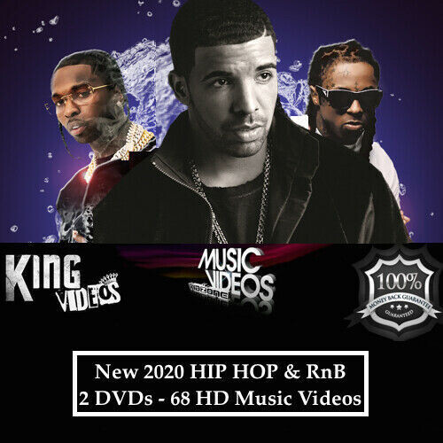 2020 Rap Hip-Hop & RnB Music Videos [2 DVD Package]