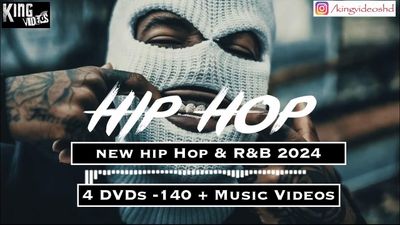 2024 Rap Hip-Hop &amp; RnB Music Videos [4 DVD Package]