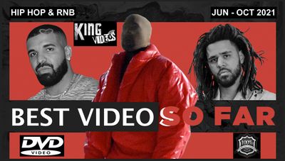 2021 October Rap Hip-Hop &amp; RnB Music Videos [2 DVD Package]