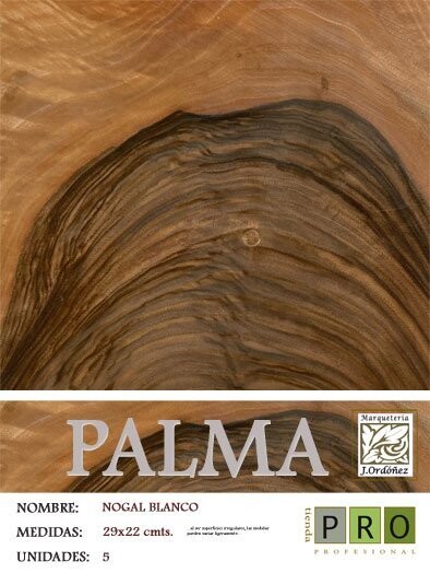 Palma nogal blanco
