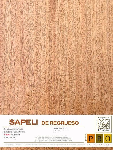 Sapeli regrueso