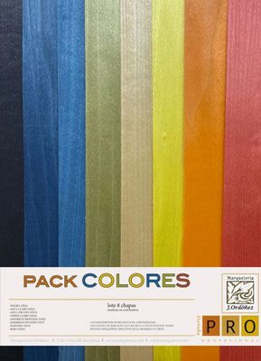 Pack chapas teñidas