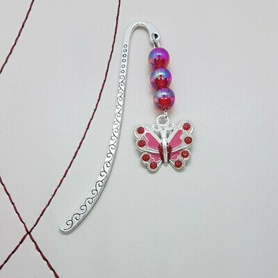 Butterfly Red Bookmark
