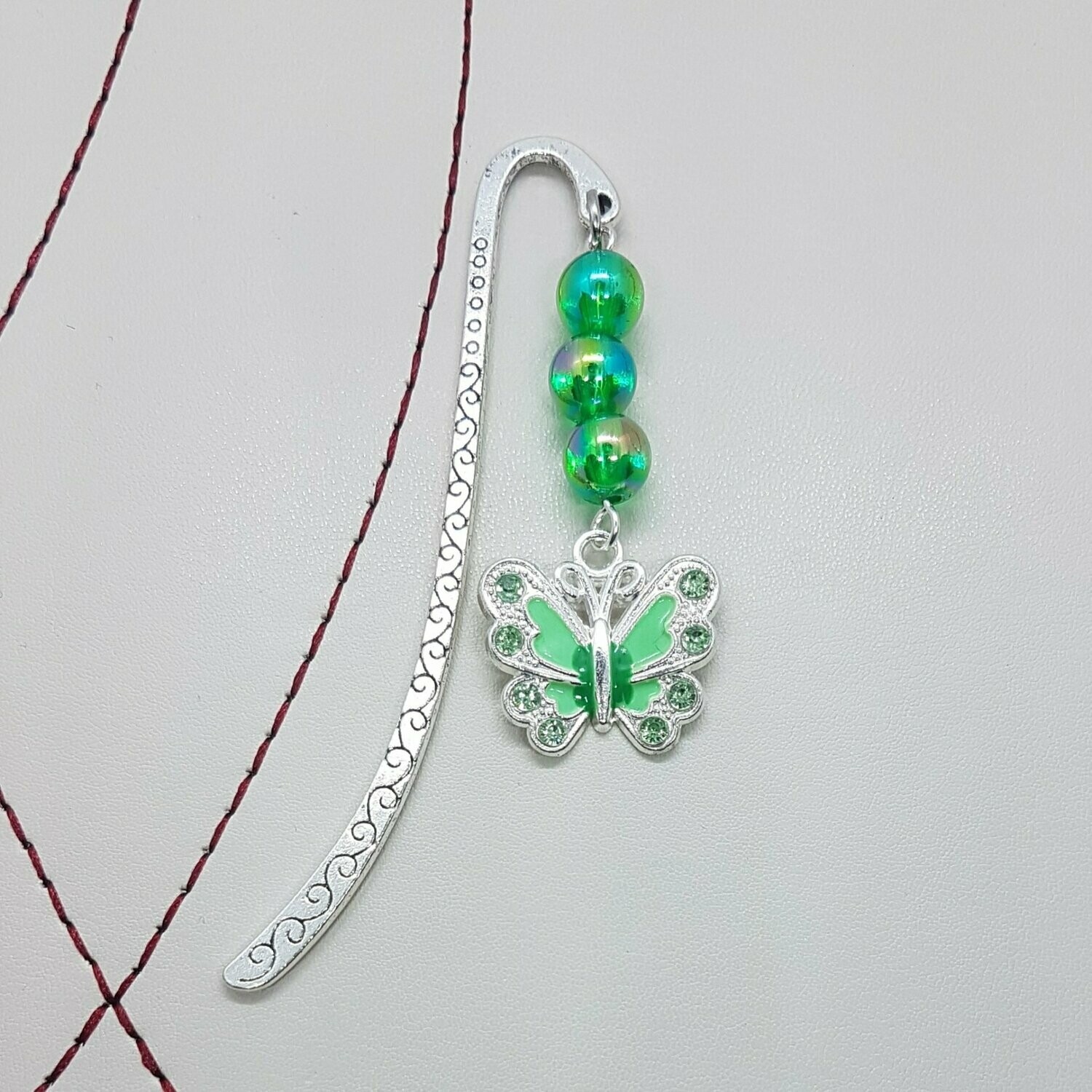 Butterfly Green Bookmark