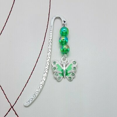 Butterfly Green Bookmark