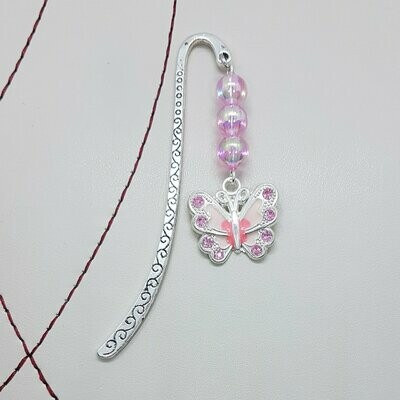 Butterfly Pink Bookmark