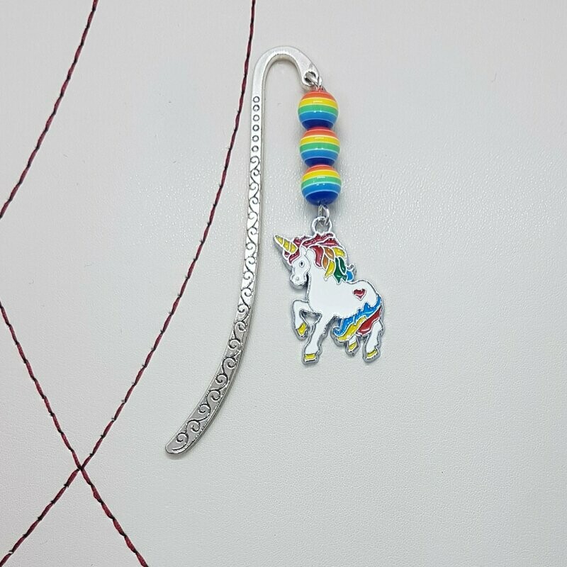 Rainbow Unicorn Bookmark