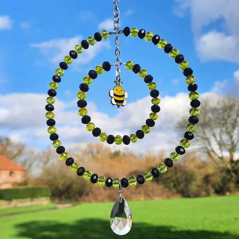 Bumble Bee Sun Catcher Handmade 2 Sizes Available