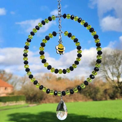 Bumble Bee Sun Catcher Available In Two Sizes