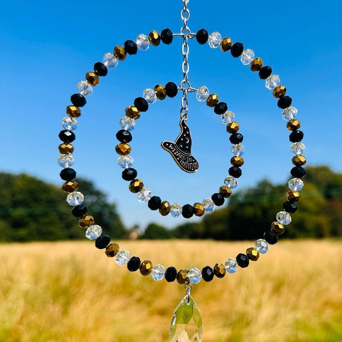 Wizard in Training Round Sun Catcher 2 Sizes Available