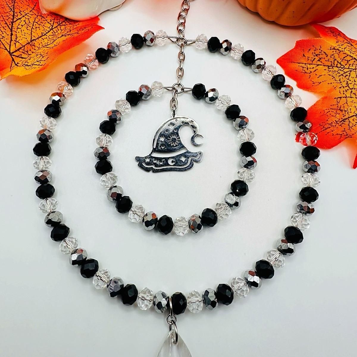Wizard Witch Hat Round Sun Catcher 2 Sizes Available