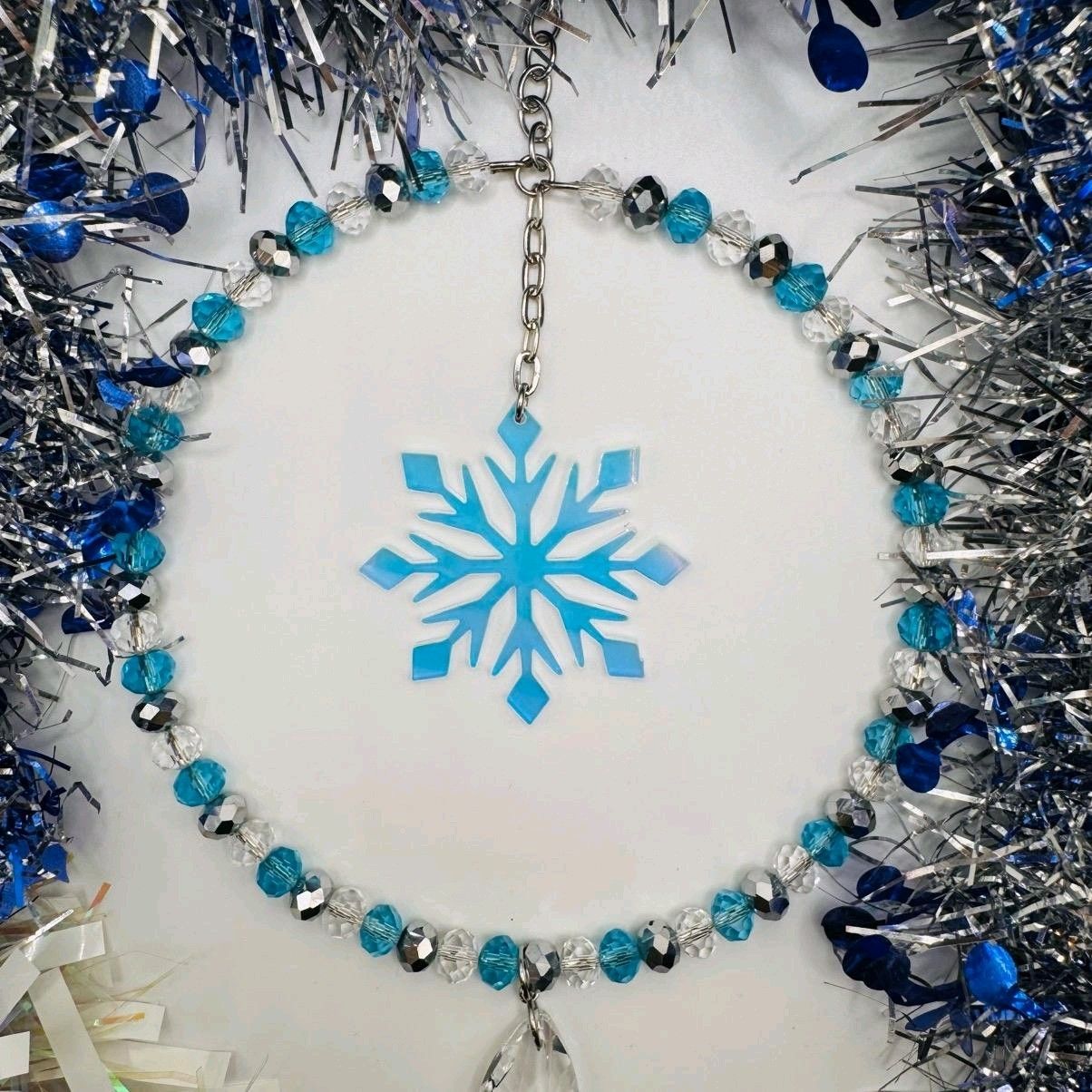 Snowflake Christmas Sun Catcher