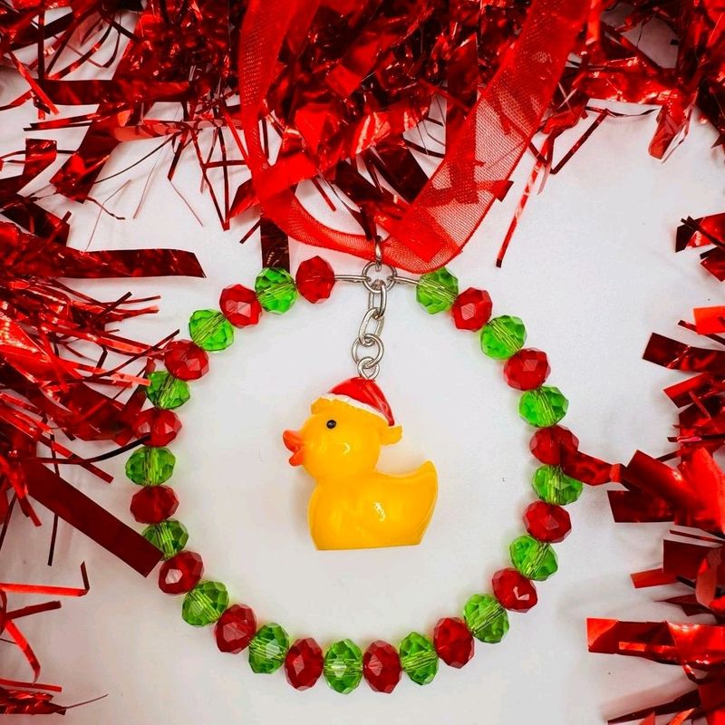Duck in a Hat Christmas Tree Decoration