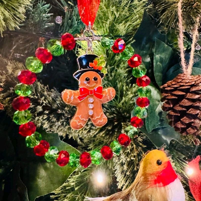 Gingerbread Man Christmas Tree Decoration