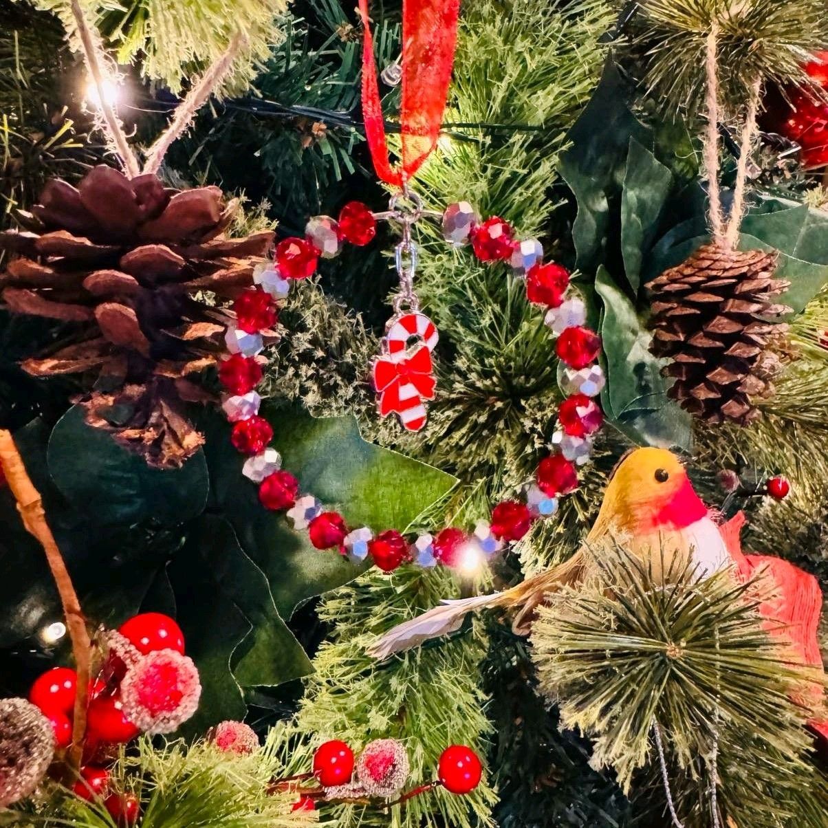 Candy Cane Christmas Tree Decoration