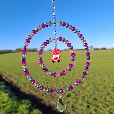 Valentines Day Gonk Sun Catcher Available In Two Sizes
