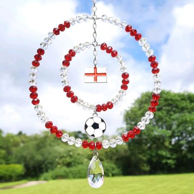 St George England Football Sun Catcher Available In Three Styles