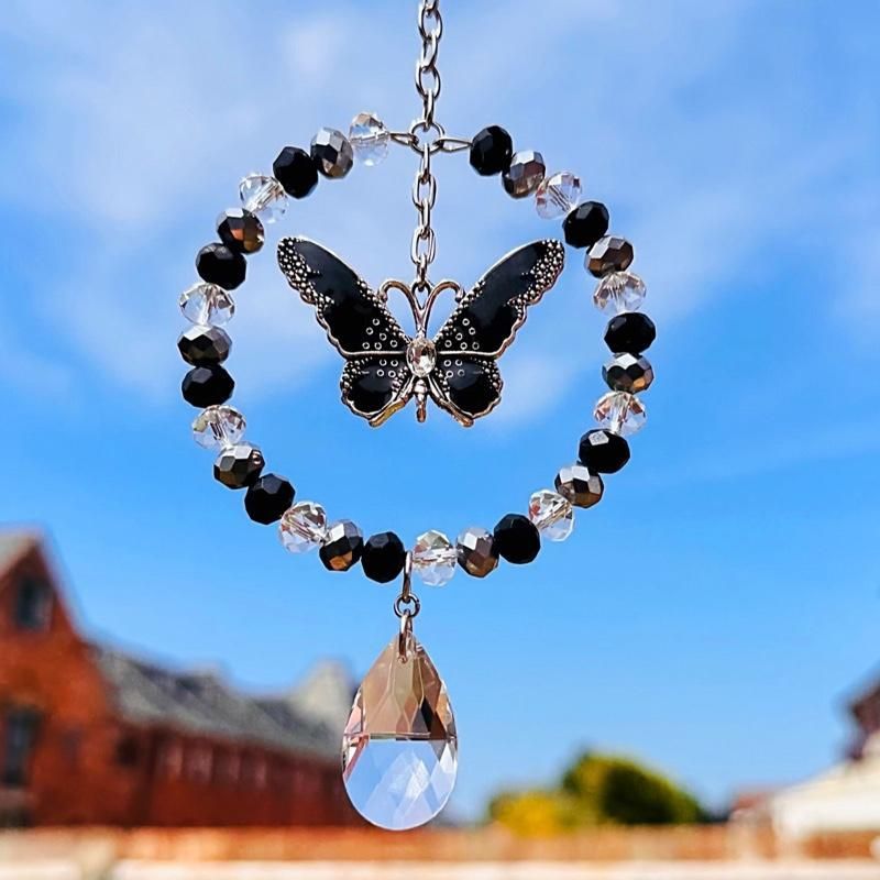 Black Butterfly Sun Catcher  Available in two sizes