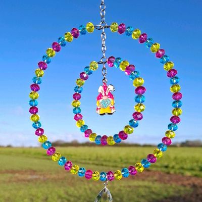 Easter Bunny Gonk Sun Catcher Available In Two Sizes Easter Bunny Gonk Sun Catcher Available In Two Sizes