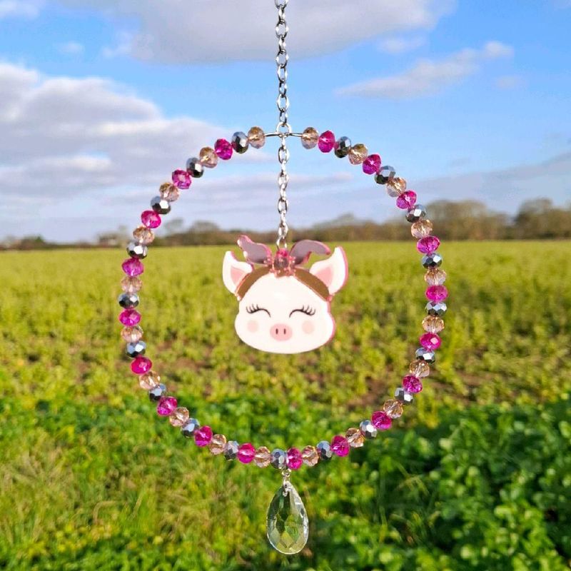 Pig Sun Catcher