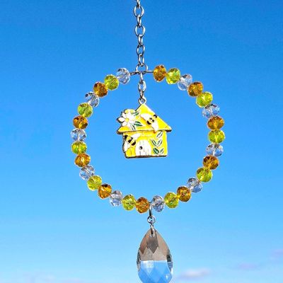 Bee House Sun Catcher Available In Two Sizes