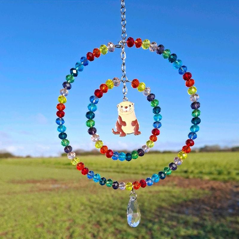 Otter Sun Catcher Available In Two Sizes
