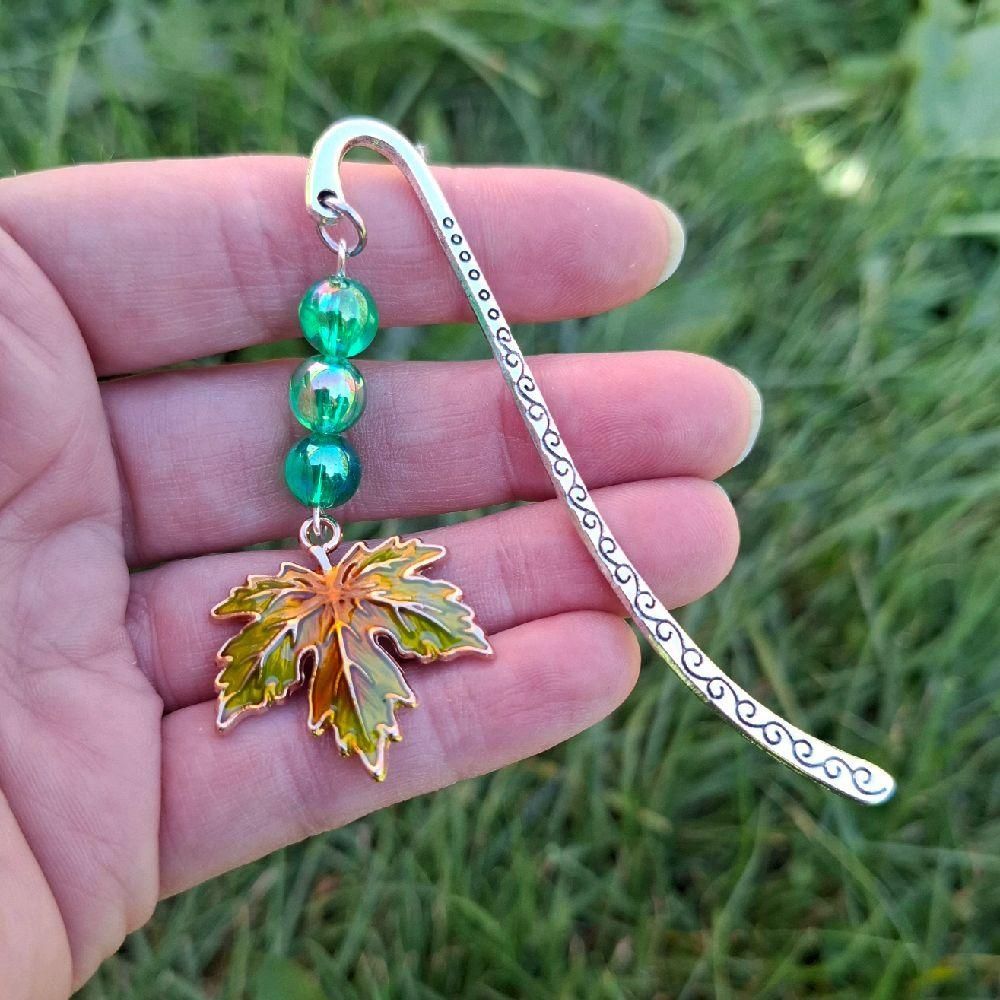 Autumn Leaf Bookmark