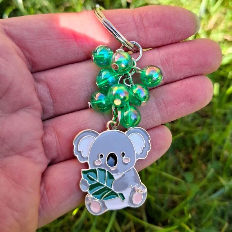 Koala Beaded keyring
