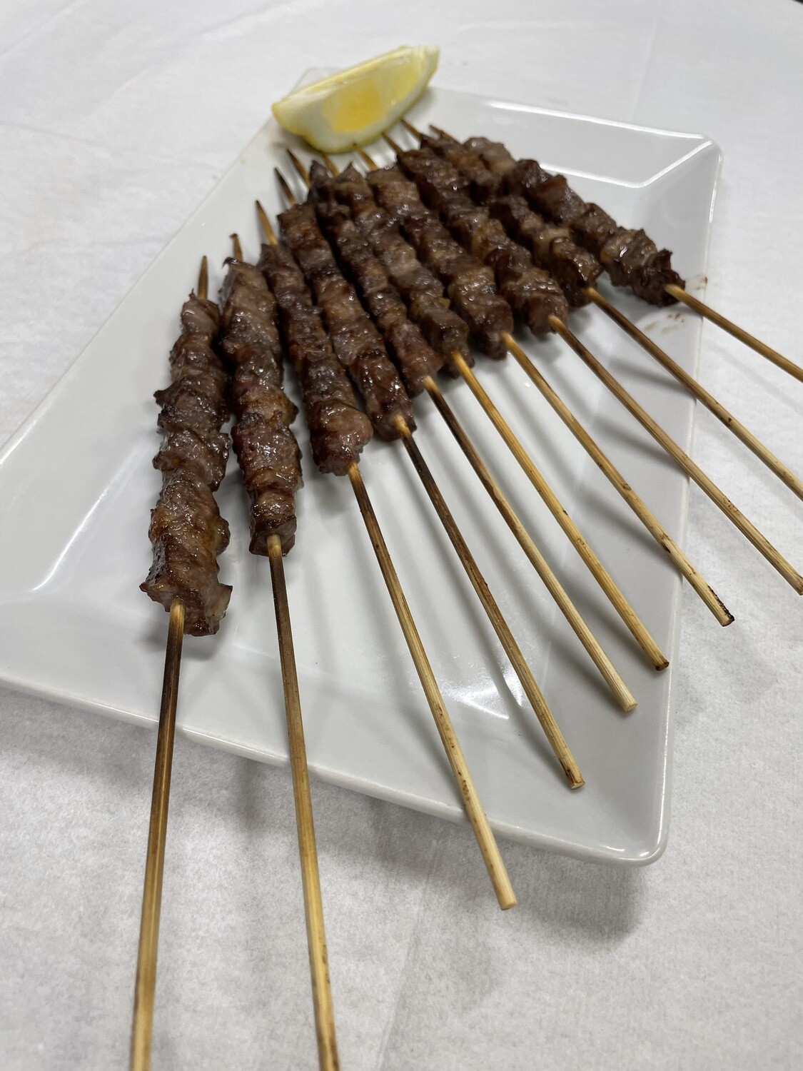 Skewers of mutton