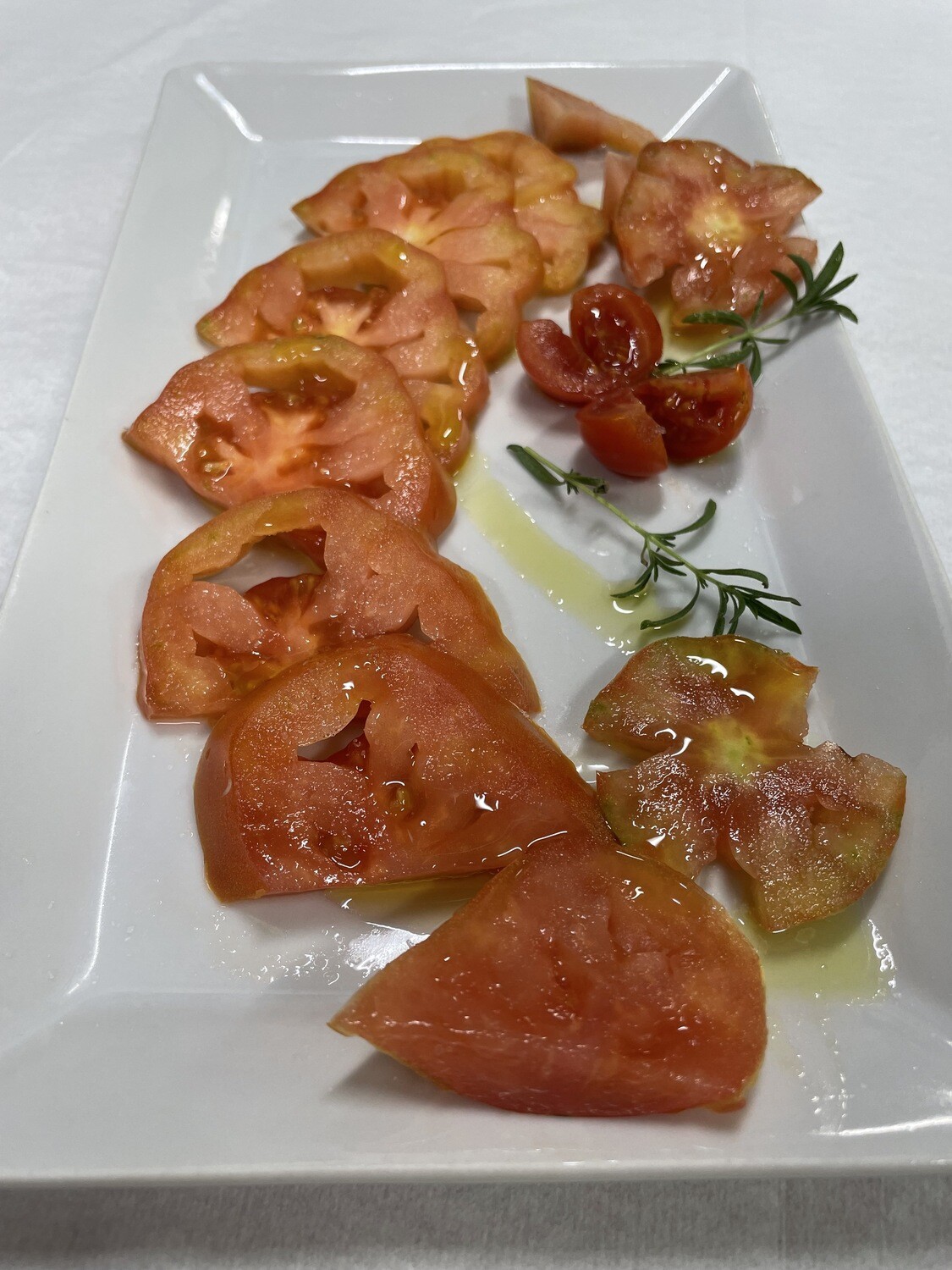 Sliced tomatoes