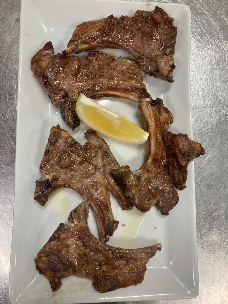 Lamb alla scottadito