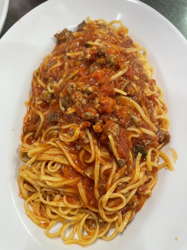 Maccheroncini al sugo di una volta