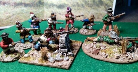 CBS1 -Confederate Bushwhackers & Sniper Set