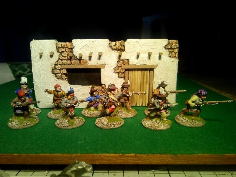 CMR2 Cherokee Mounted Rifles on Foot