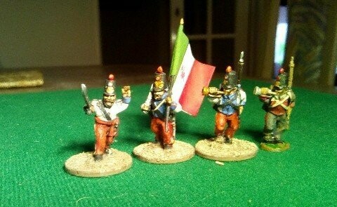 MEX4 Officer - Bugler - Flag + 1  Random