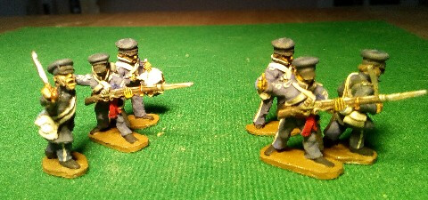 US3  Officer - Drummer - NCO & 1 x Random Figure