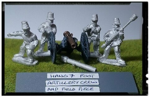 Han07 Hanoverian Foot Artillery with 12lb Gun